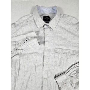 STOP Premium Formals Heritage Collection Slim Fit Grey Cotton Lyocell‎ Shirt 42